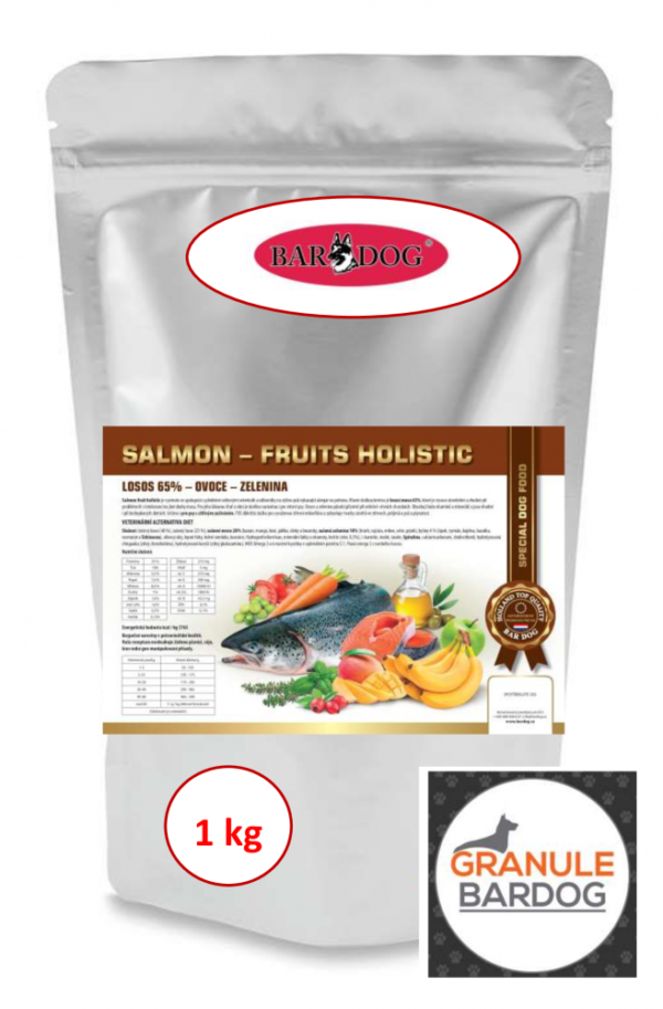 Bardog Salmon Fruits Holistic 1 kg