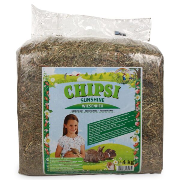 Chipsi seno pro hlodavce Sunshine luční seno 1kg