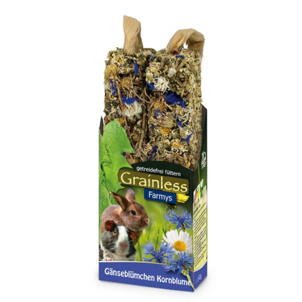 JR Farm Grainless Farmys sedmikráska a chrpa 140 g