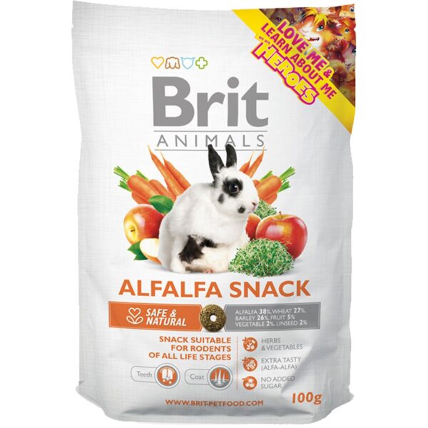 Brit Animals Alfalfa Snack 100 g