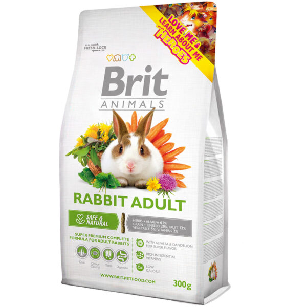 Brit Animals Rabbit Adult Complete 300 g