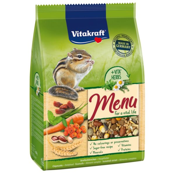 Vitakraft prémiové menu pro čipmanky Vital 600 g